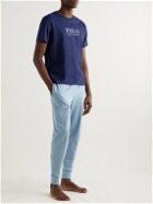 Polo Ralph Lauren - Logo-Print Cotton-Jersey Pyjama T-Shirt - Blue