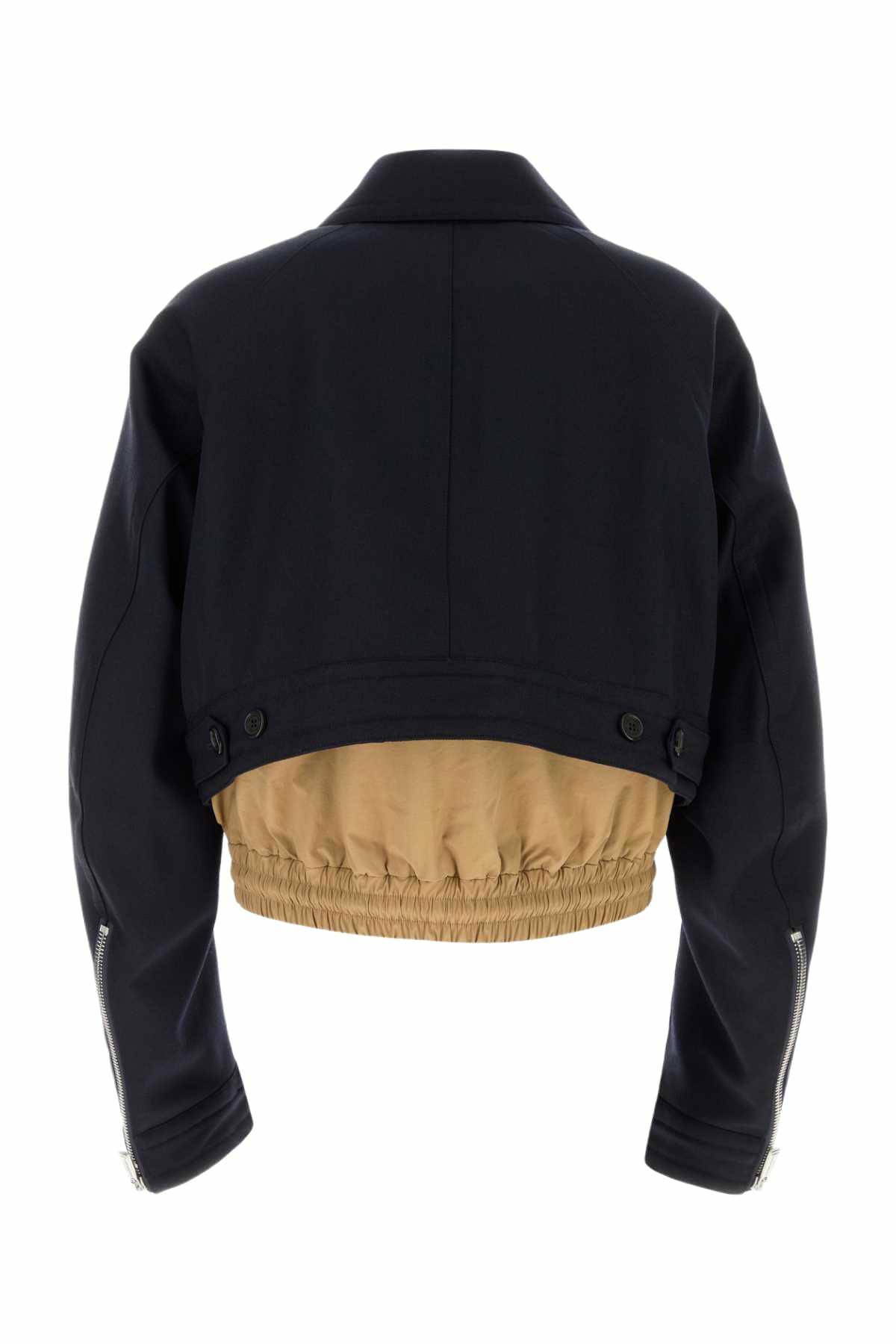 Dsquared2 Dark Blue Wool Jacket