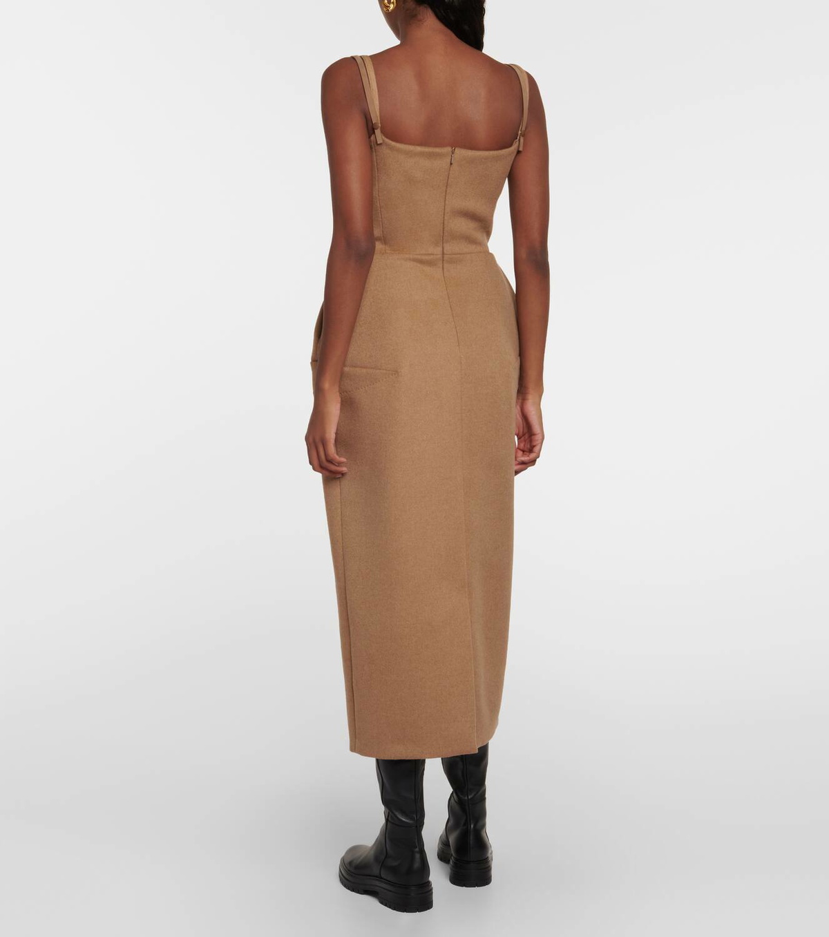 Max Mara Bea camel hair midi dress Max Mara