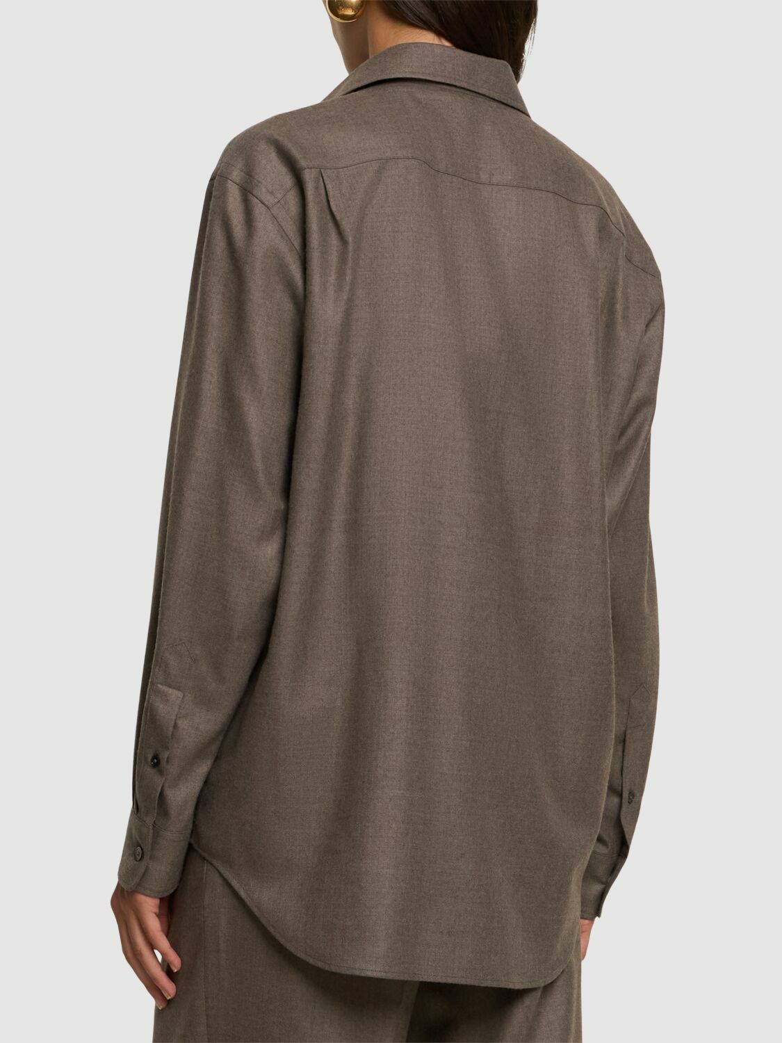 AURALEE Super Light Wool Shirt Auralee