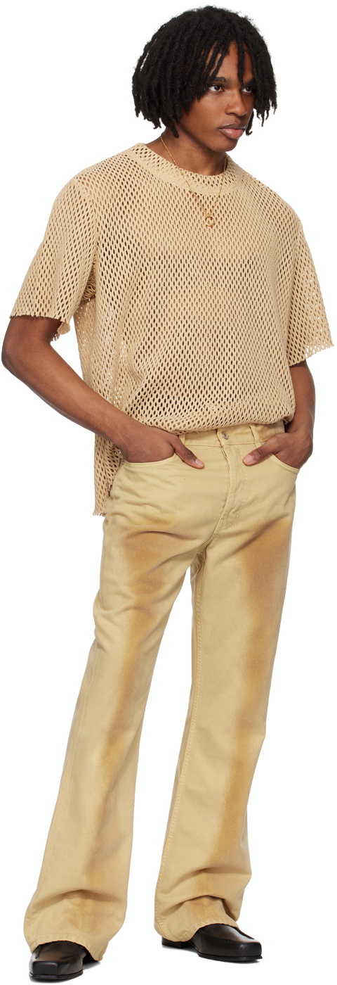 Séfr Beige Franco T-Shirt