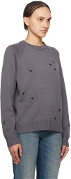 UNDERCOVER Gray Spider Sweater