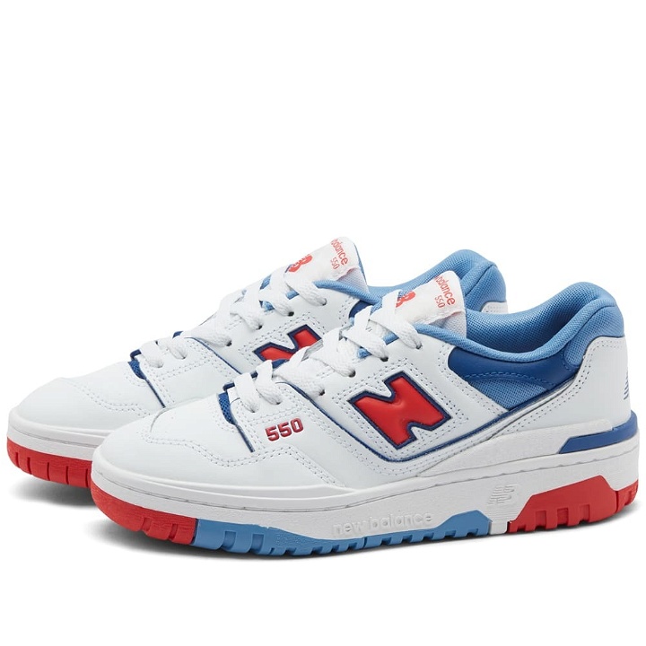 Photo: New Balance Men's GSB550CH Sneakers in White