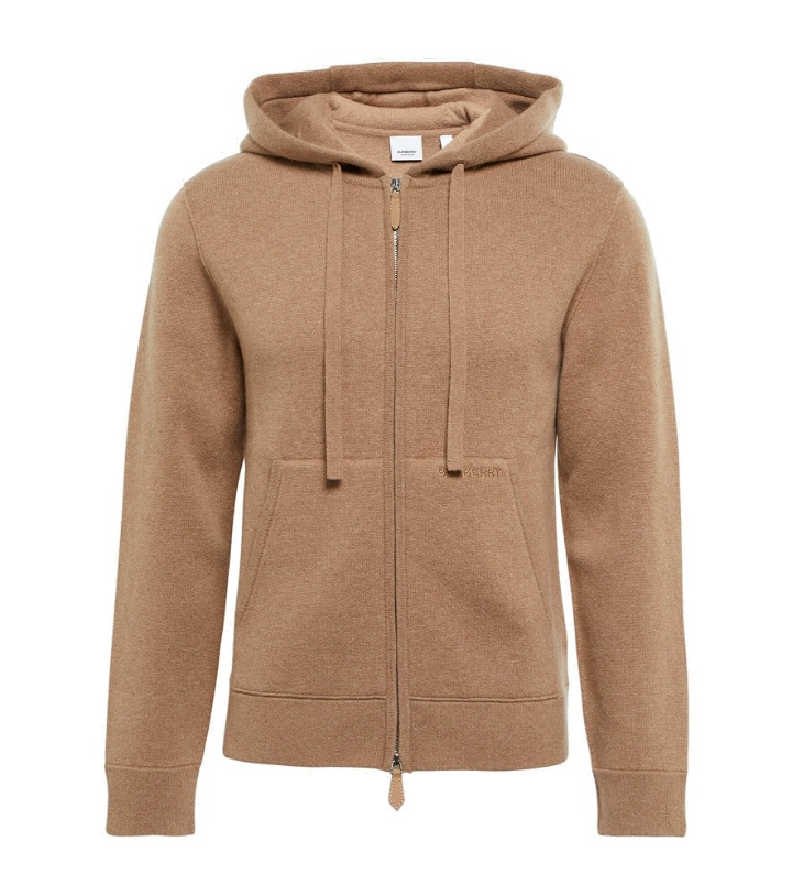 Photo: Burberry - Cashmere-blend hoodie