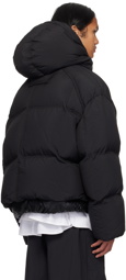 Juun.J Black Layered Down Jacket