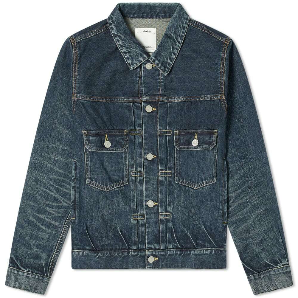 Visvim Men's Social Sculpture 101 Jacket in Damaged Visvim