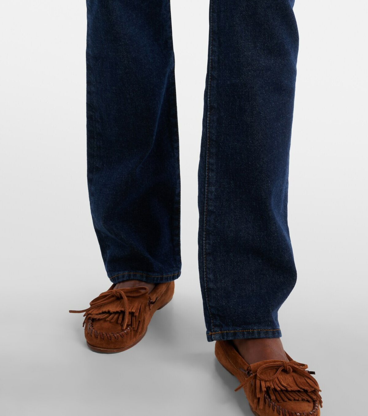 Frame Ruler mid-rise straight jeans Frame Denim