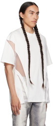 Mugler White Illusion T-Shirt