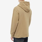 Norse Projects Men's Fraser Tab Series Popover Hoody in Utility Khaki