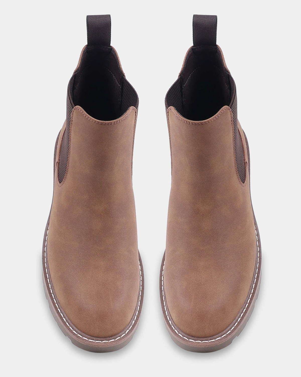 Steve Madden Luciano Boots in Cognac