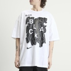 Comme des Garçons Black Men's x Nike T-Shirt in White/Black
