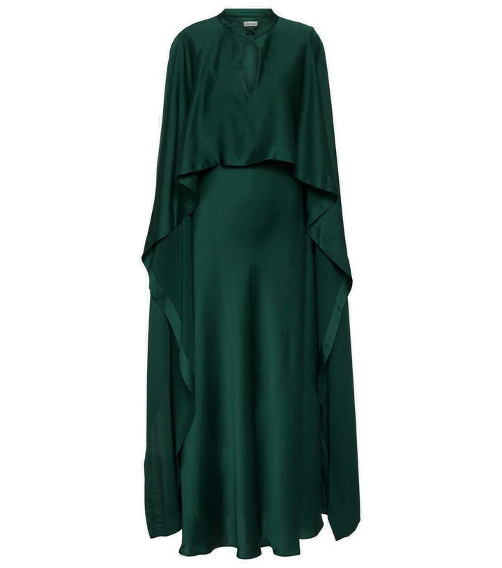 Photo: Simkhai Amory caped gown