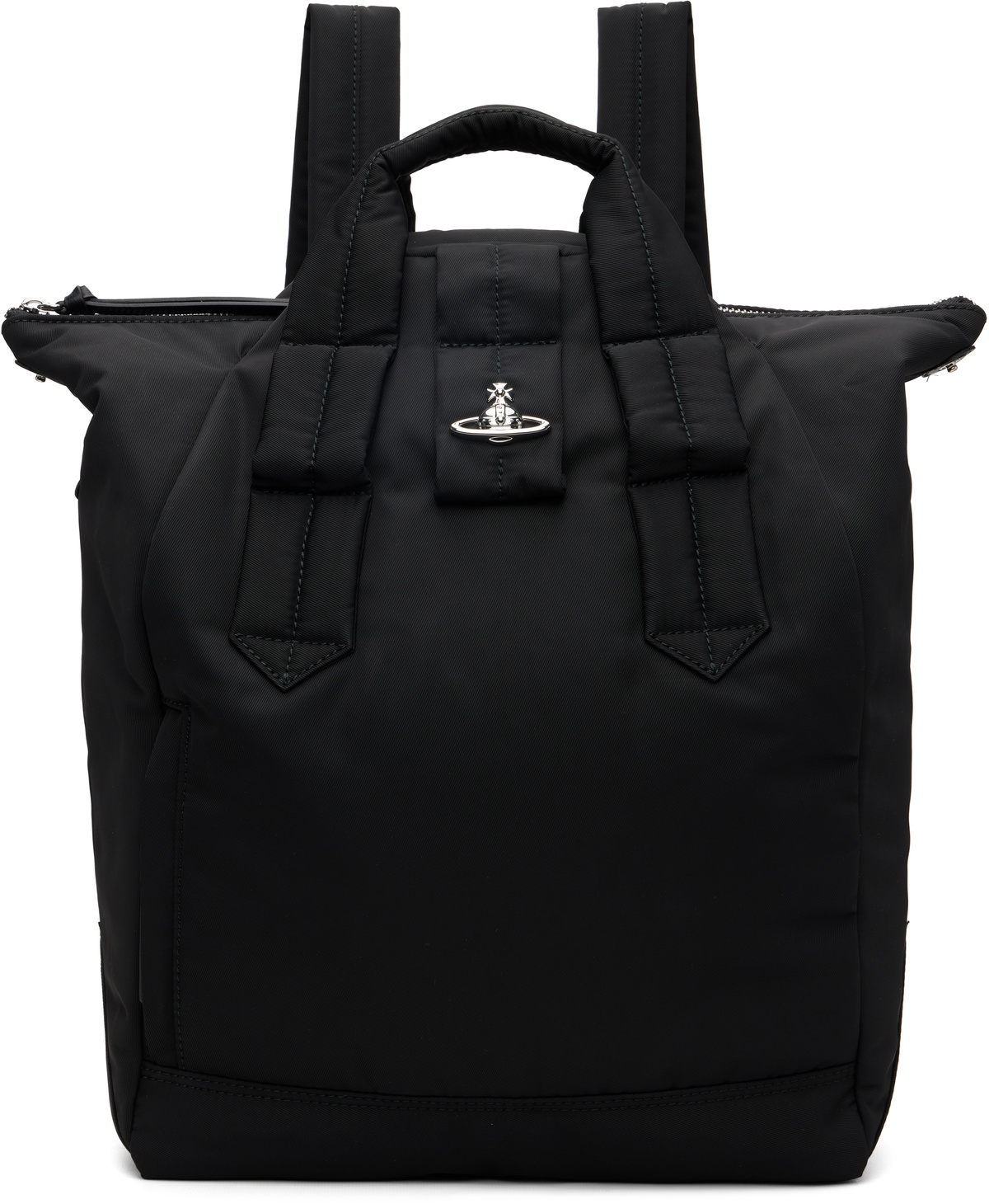 Vivienne Westwood Black Large Tex Backpack Vivienne Westwood