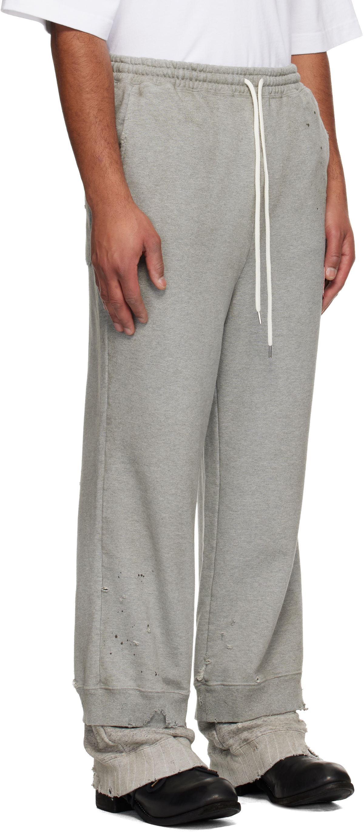 Maison MIHARA YASUHIRO Gray Layered Sweatpants