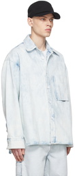 Solid Homme Blue Denim Shirt