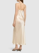 DESIGNERS REMIX Sadie Silk Satin Long Dress