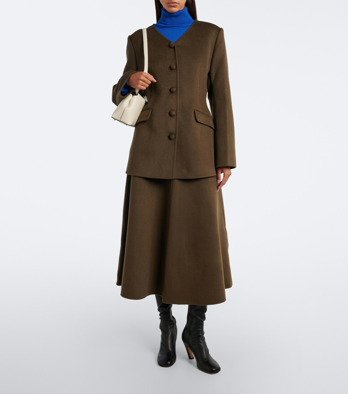 Lisa Yang Wool and cashmere blazer