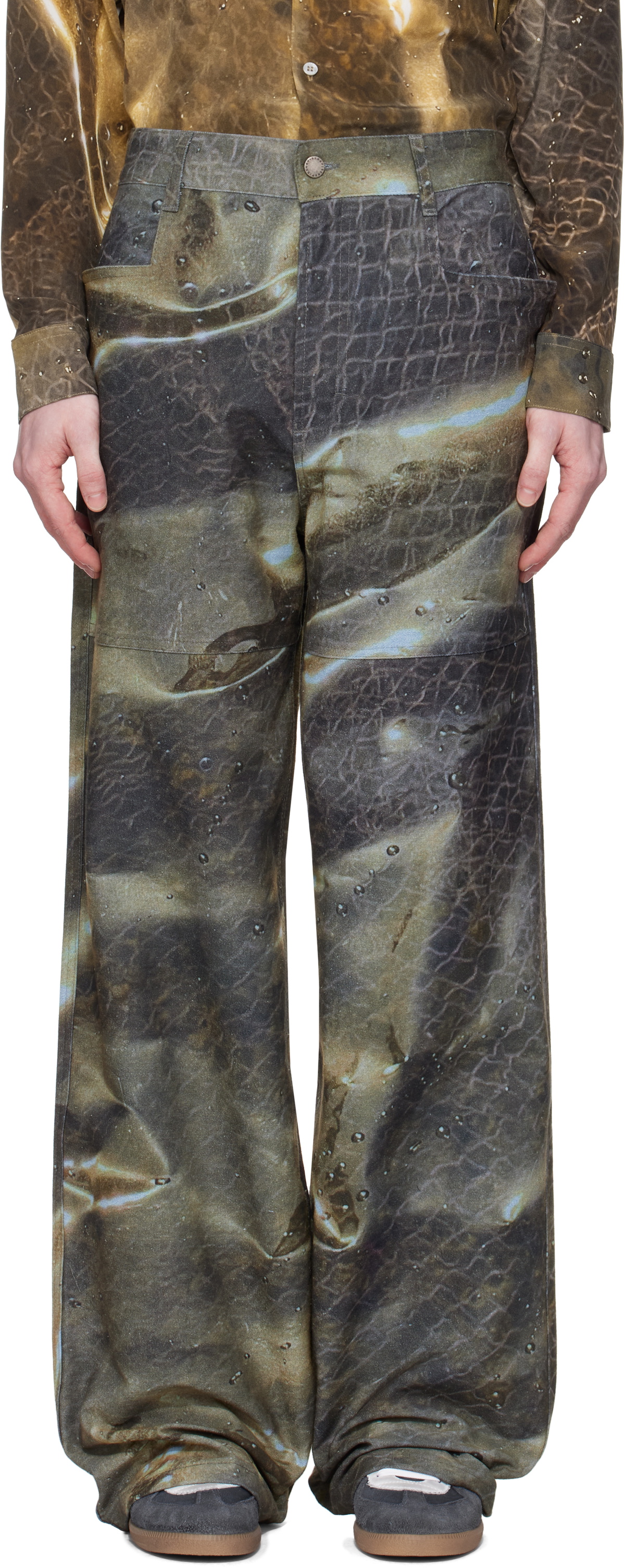 【関税込み】Serapis ブラウン Oil Sand ジーンズ Serapis Brown Oil Sand Jeans Serapis