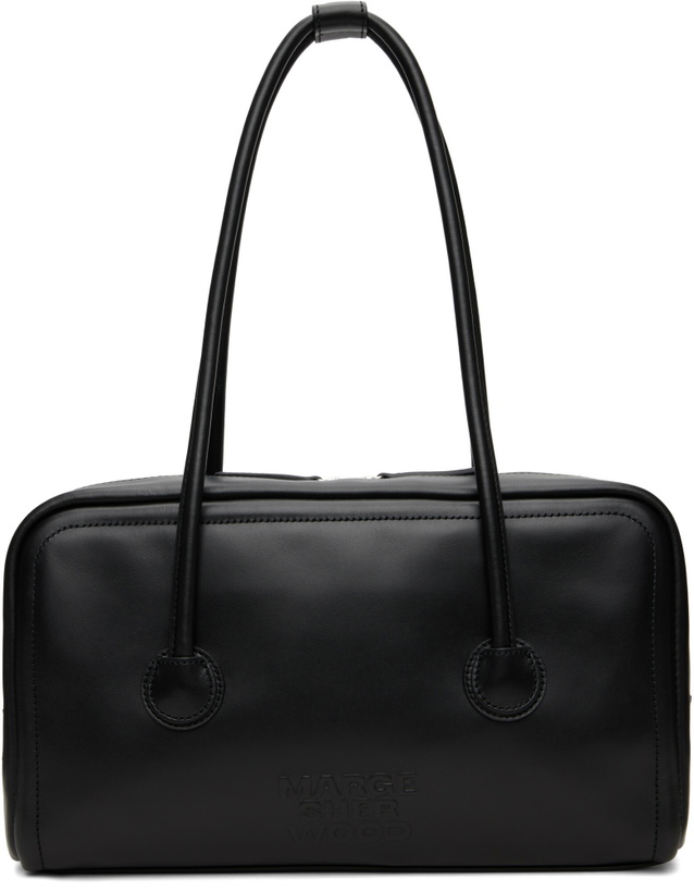 Photo: MARGESHERWOOD Black Soft Boston Small Bag