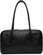 MARGESHERWOOD Black Soft Boston Small Bag