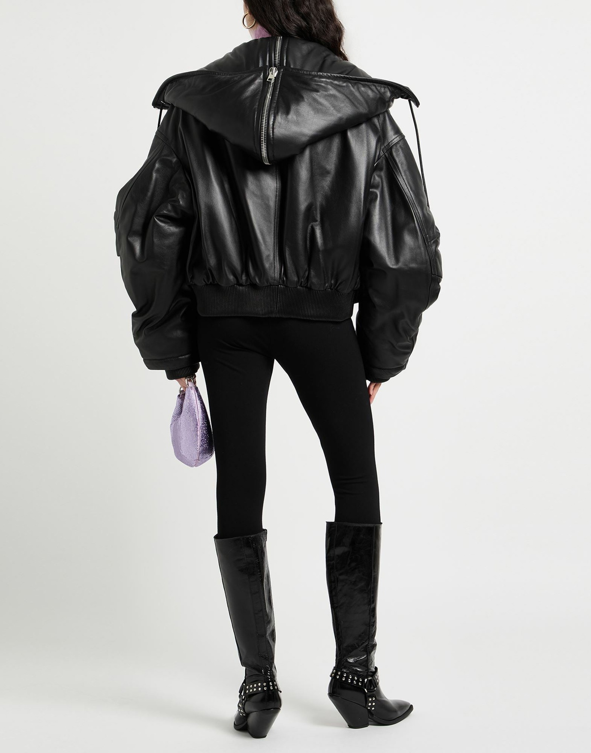 The Attico Womens Jacket in Black