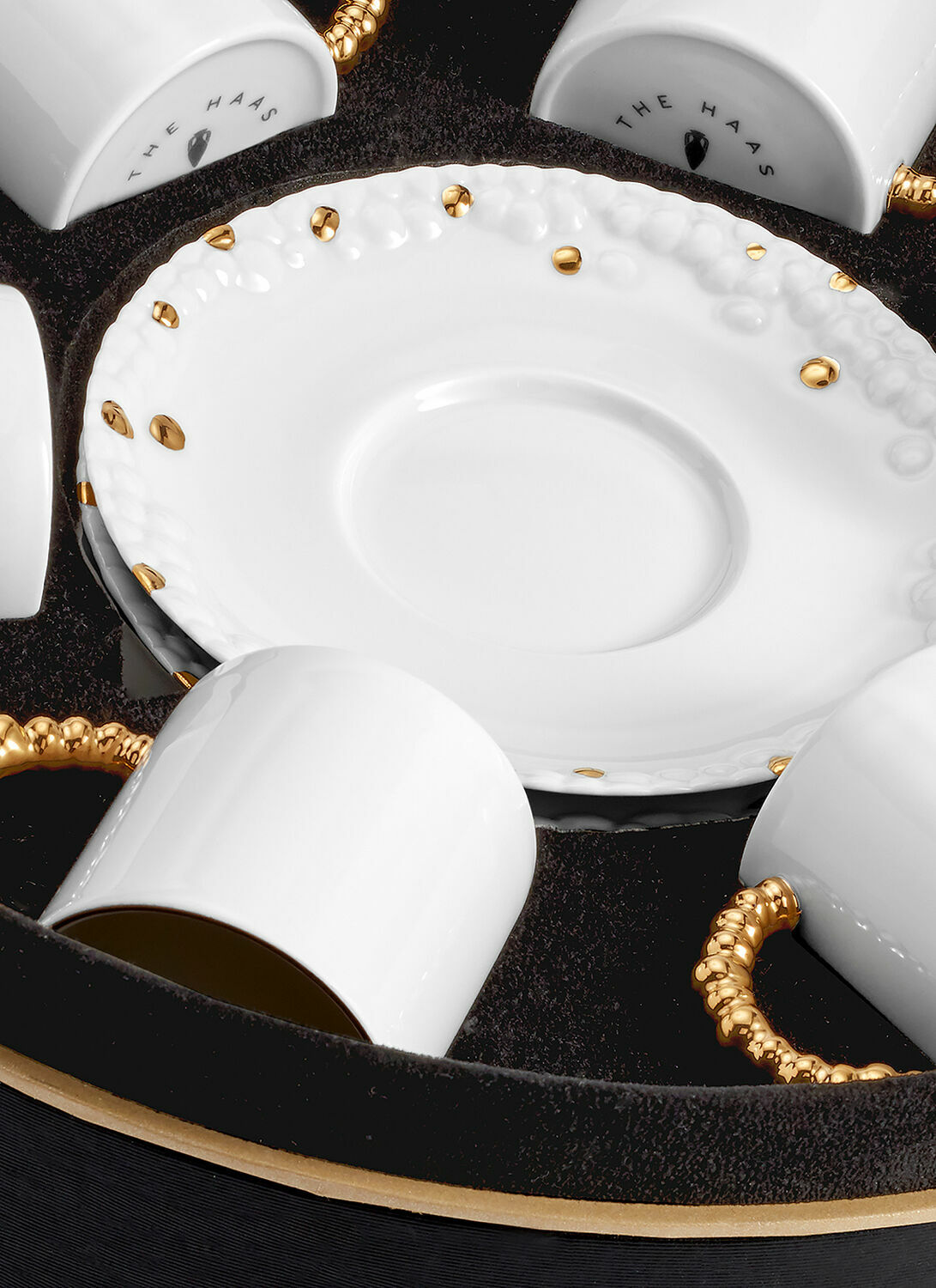 L'Objet Set of Two Mojave Espresso Cup And Saucer