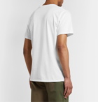 NN07 - Mauro Logo-Print Slub Cotton-Jersey T-Shirt - White