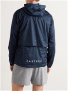 Castore - Triton Convertible Printed Shell Hooded Jacket - Blue