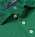 RLX Ralph Lauren - Striped Stretch Tech-Piqué Polo Shirt - Men - Green