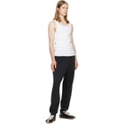 SKIMS Three-Pack White SKIMS Cotton Rib Tank Tops