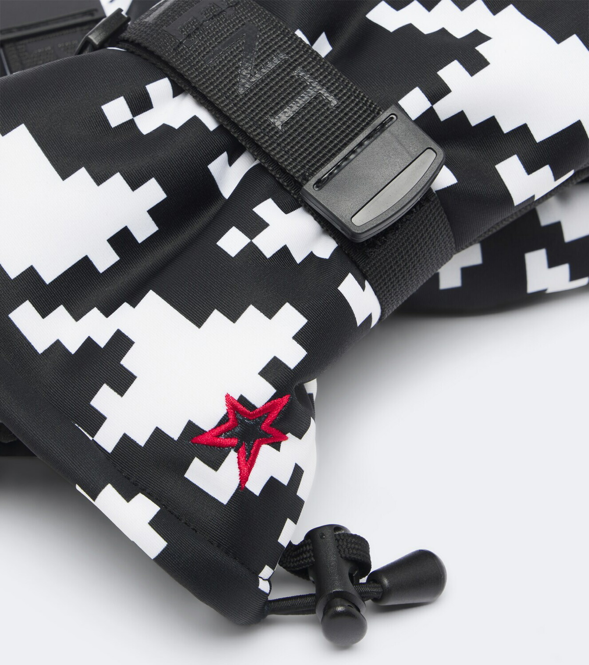 Perfect Moment Davon leather-trimmed ski mittens