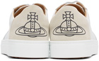 Vivienne Westwood White Apollo Trainer Low Sneakers