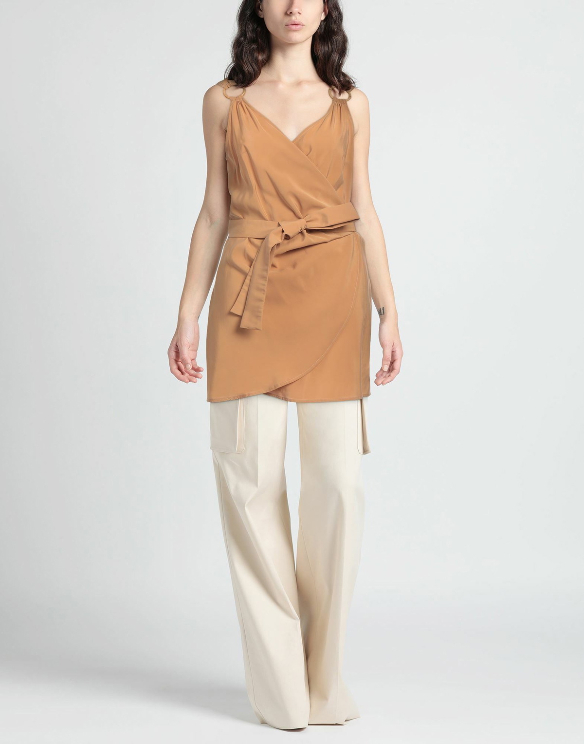 Jijil Womens Top Camel