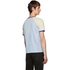 Telfar Blue Branded Raglan T-Shirt