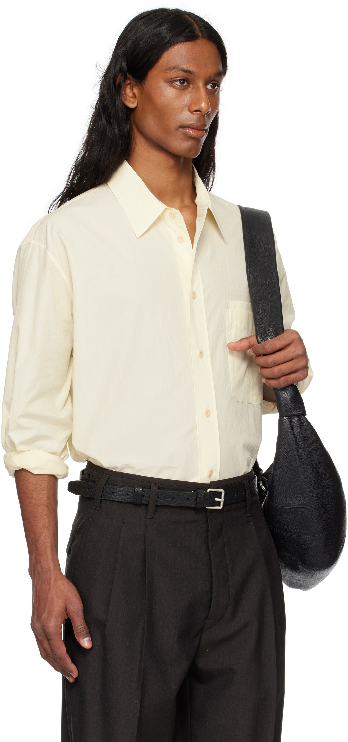 LEMAIRE Yellow Double Pocket Shirt Lemaire