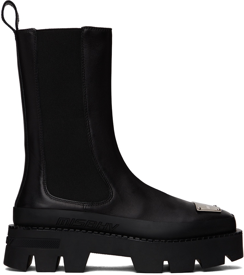 Photo: MISBHV Black 'The 2000' Chelsea Boots