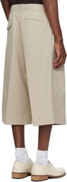 MMIC Beige Morrison Bermuda Shorts