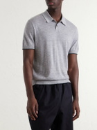 James Perse - Cashmere Polo Shirt - Gray