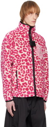 Moncler Genius 1 Moncler JW Anderson White & Pink Zip-Up Sweatshirt