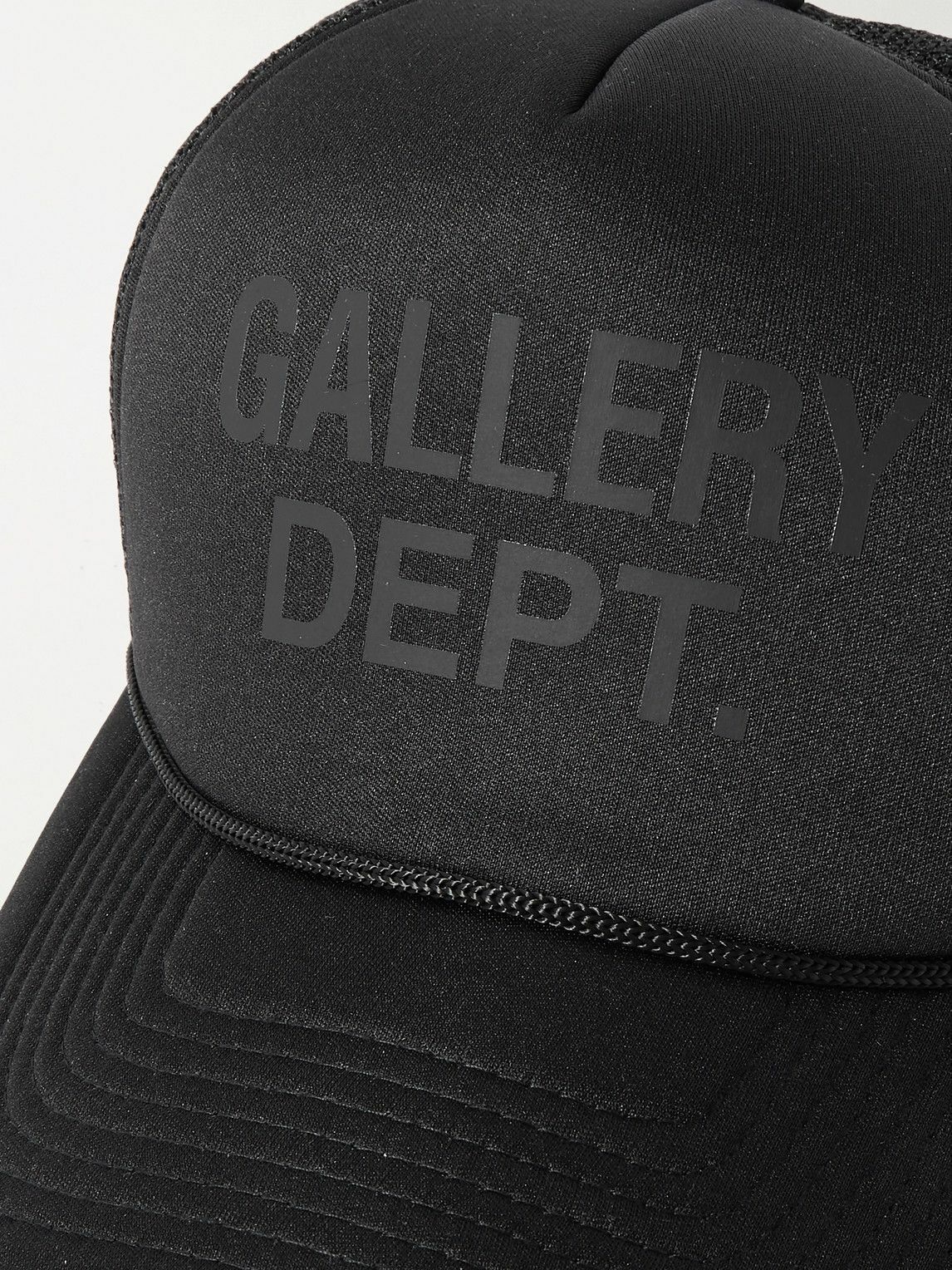Gallery Dept. - Logo-Print Foam and Mesh Trucker Cap