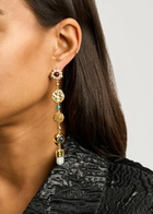 Joanna Laura Constantine Mismatched 18kt Gold-plated Earrings - One Size