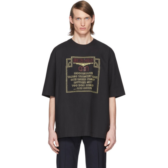 Photo: Lemaire Black Can Edition Big Hit T-Shirt