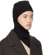 MM6 Maison Margiela Black Rolling Balaclava