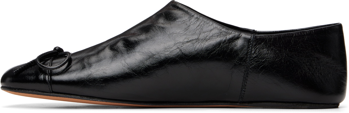 ABRA Black Babouch Ballerina Flats