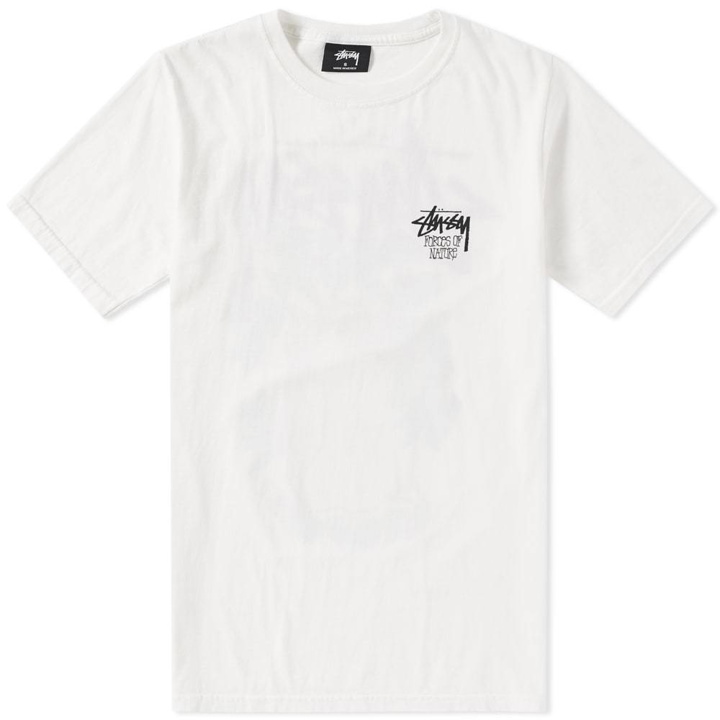 Photo: Stussy Forces of Nature Pigment Dyed Tee White
