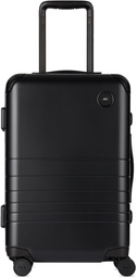 Monos Black Hybrid Carry-On Plus Suitcase