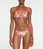 Zimmermann - Violet floral bikini