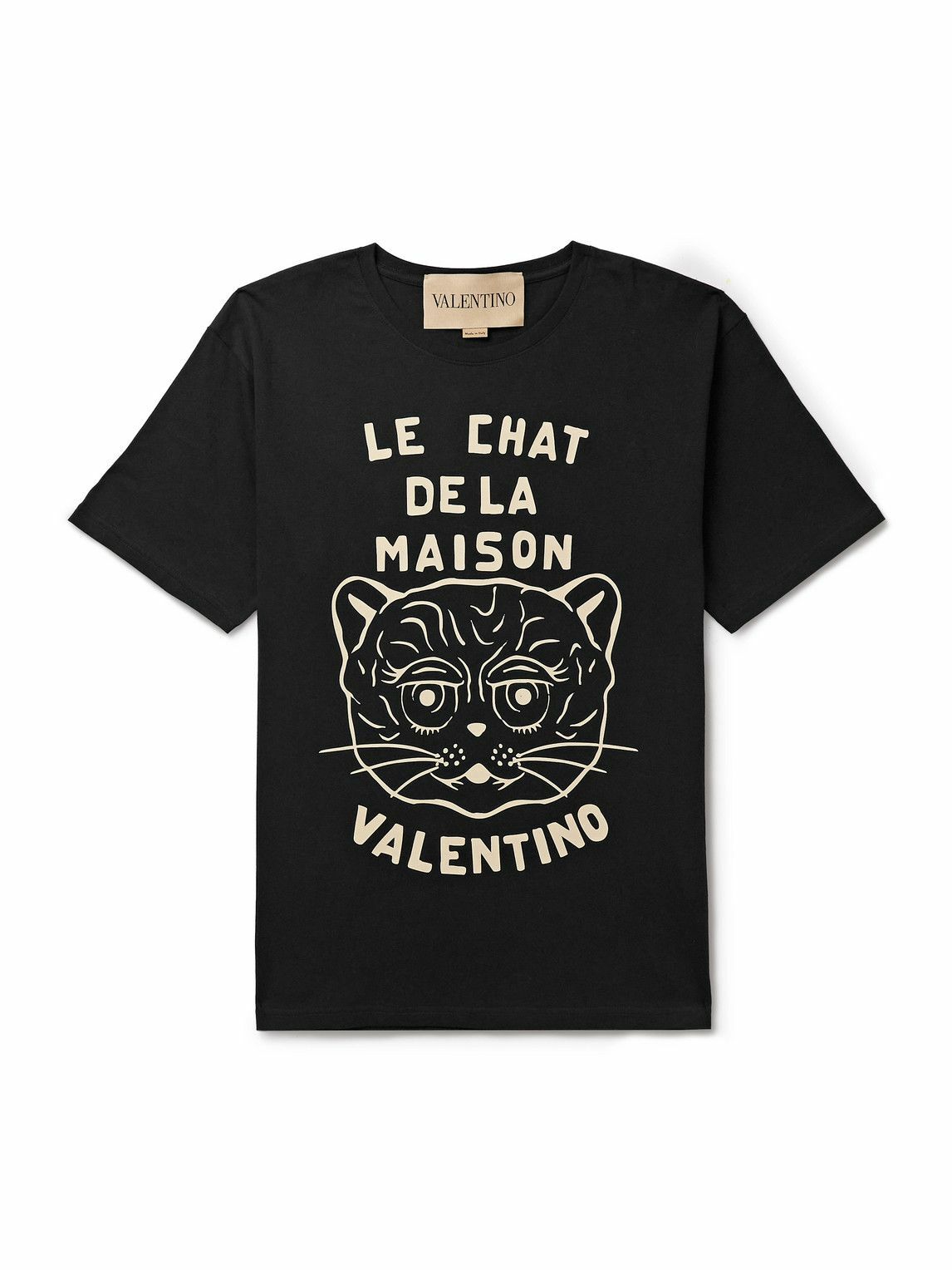 【関送無料】 Valentino Garavani Chez Valentino Tシャツ Valentino Garavani Chez-print T-shirt | Red | FARFETCH ID
