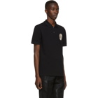 Alexander McQueen Black Skull Polo