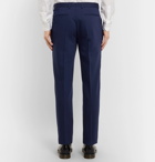 Joseph - Navy Jack Slim-Fit Wool-Blend Trousers - Men - Navy